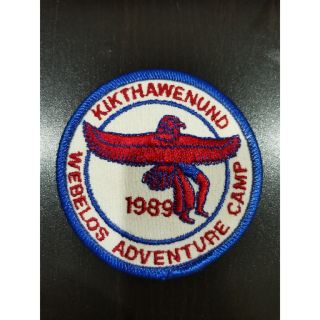 Kikthawenund WEBELOS ADVENTURE CAMP 1989 รองเท้าลําลอง สไตล์แอเมริก้า สําหรับเด็กผู้ชาย