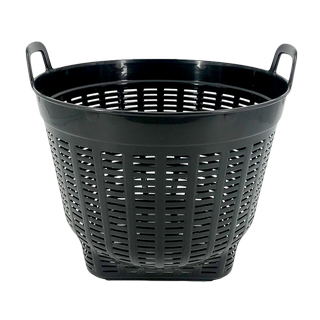 🔥HOT🔥 เข่งพลาสติก BIG ONE เบอร์ 6 สีดำ Storage Baskets &amp; Bins