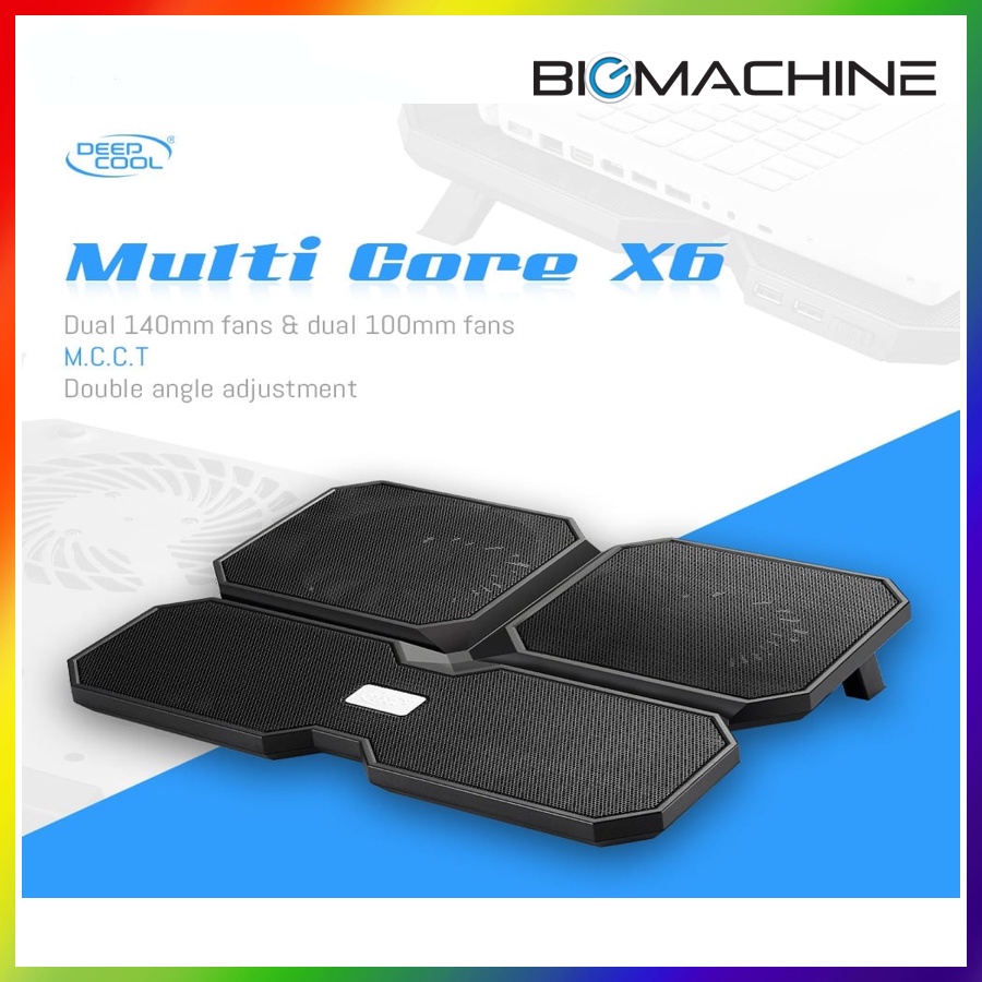 คูลเลอร์แล็ปท็อป Deepcool Multi Core X6