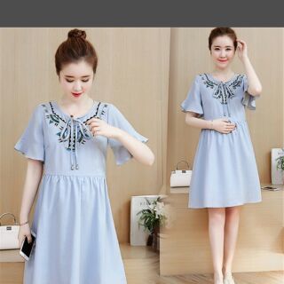 ชุดคลุมท้อง แฟชั่นเกาหลี. พร้อมส่ง