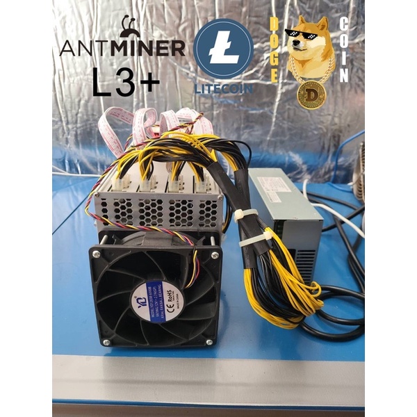 Antminer L3+ withHiveon ASIC