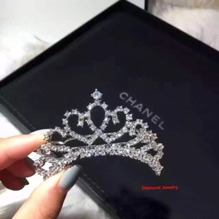 Chanel hairpin hiend jewelry กิ๊ฟติดผมรูปมงกุฎ