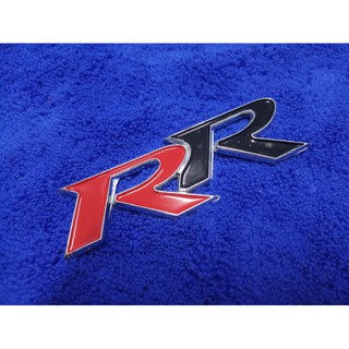 โลโก้ คำว่า RR ติดรถ HONDA (3.5×11cm) ราคาต่อ1ชิ้น