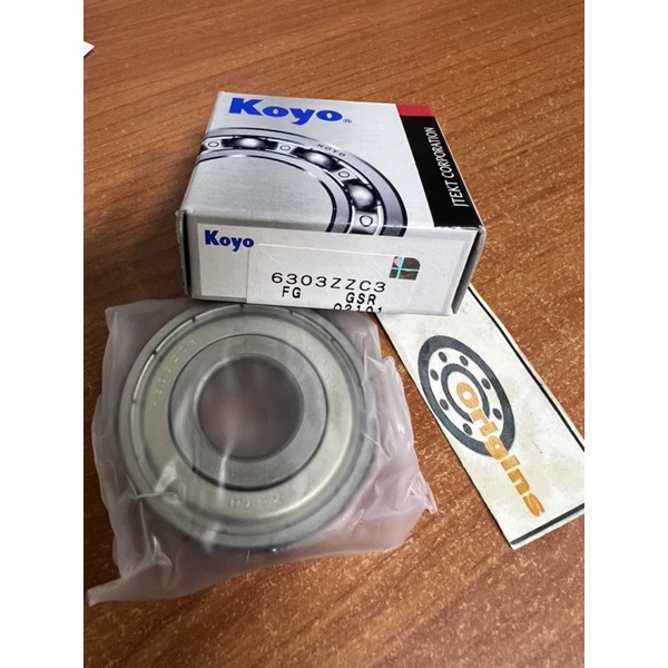 แบริ่ง 6303 ZZ C3 KOYO ORIGINAL JAPAN 6303ZZC3