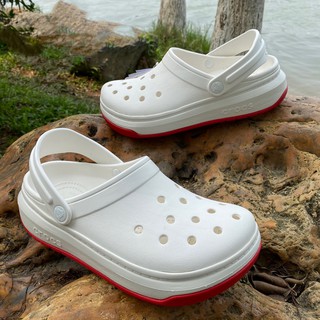 ใหม่ Crocs รองเท้าหลุมชายหาดสำหรับผู้ชายและผู้หญิง