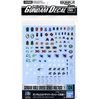 BANDAI Gundam Decal (HGBD:R) Gundam Build Divers Series (1) 4573102619884