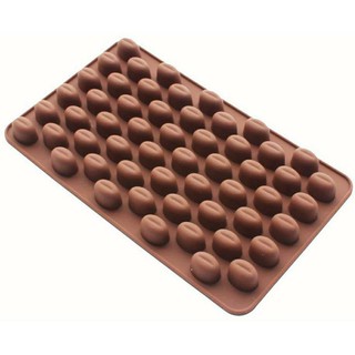 แม่พิมพ์ ซิลิโคน รูปเมล็ดกาแฟ 55 เม็ด (55 Mini Coffee Bean Silicone Mold) คละสี By สุวภัทร SWP Shop