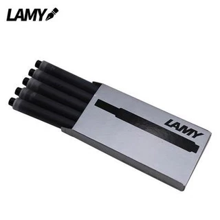 Lamy หมึกเติม T10 สําหรับปากกาหมึกซึม (สีดํา น้ําเงิน แดง) 5 หลอดต่อกล่อง