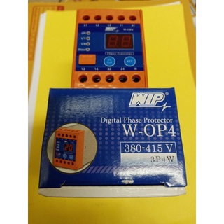 เฟสโปรเทคชั่นW-OP4 380-415V-3P-4W เฟสโปรเทคชั่นป้องกันไฟตก-ไฟเกิน