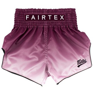 MUAY THAI SHORTS - BS1904 FADE (MAROON)