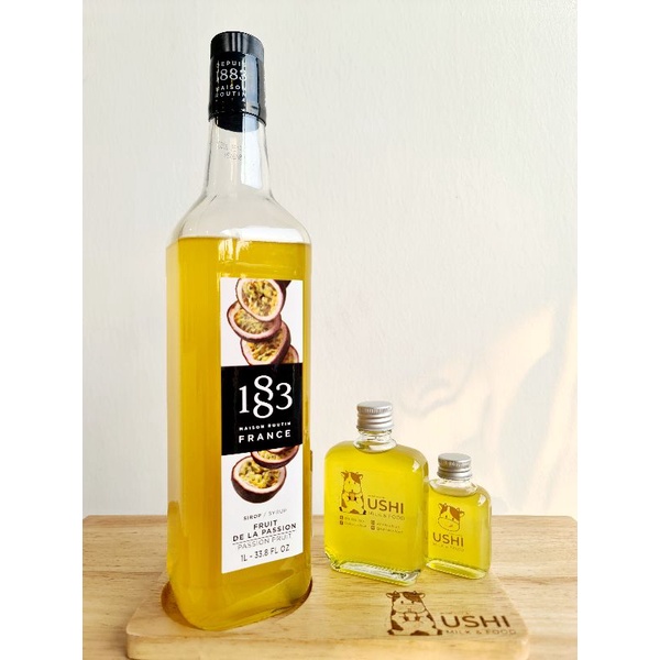 ไซรัปกลิ่นเสาวรส Passion Fruit [> แบ่งขาย <] แบรนด์ 1883 Syrups made in France 🇨🇵