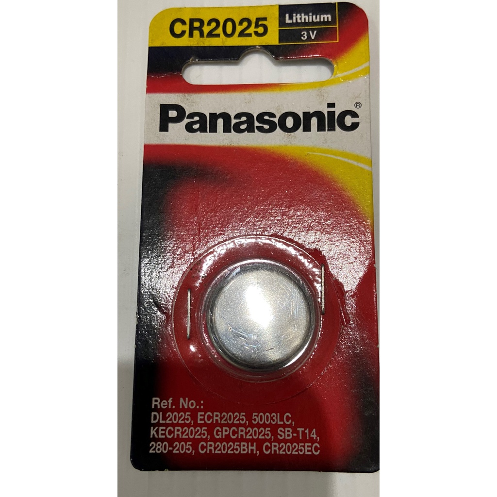 ถ่านกระดุมลิเธี่ยม PANASONIC รุ่น CR-2025PT/1B 3V
