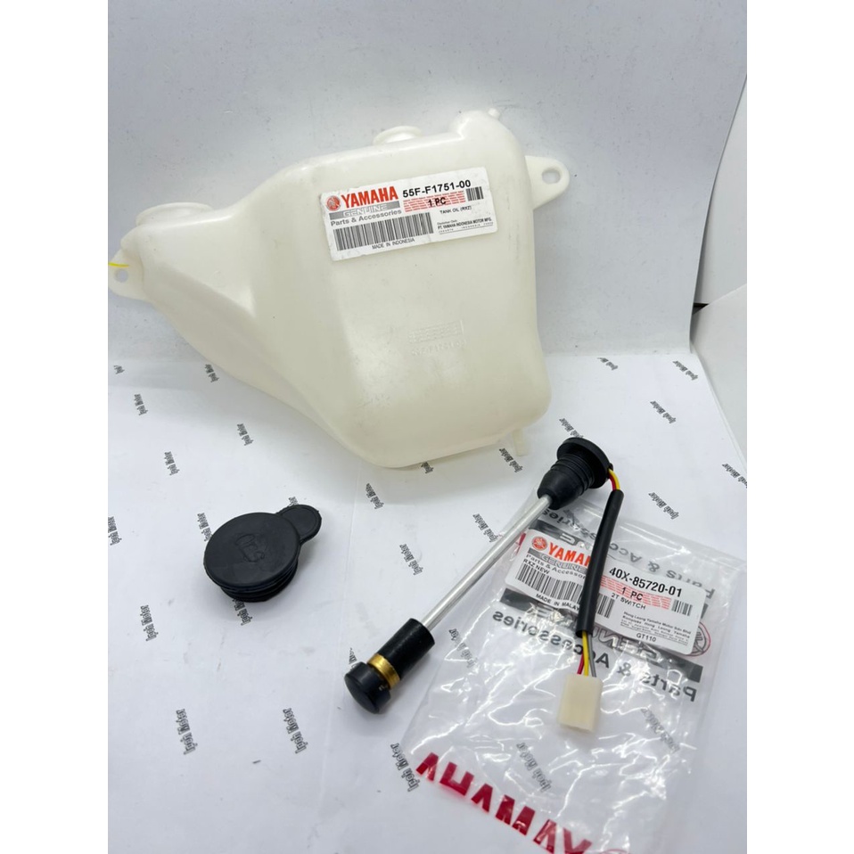 RXZ 2T OIL TANK TONG 2T SWITCH COVER CAP RXZ 2T TANK TANGKI 2T TONG 2T YAMAHA 3in1 set tangki 55F