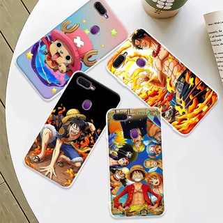 เคสโทรศัพท์ One Piece อ่อนนุ่ม เคส OPPO F9 F9 Pro