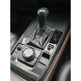 CX-30 ชุดครอบคอนโทรลเกียร์&amp;ครอบสวิตซ์กดกระจกข้างประตู