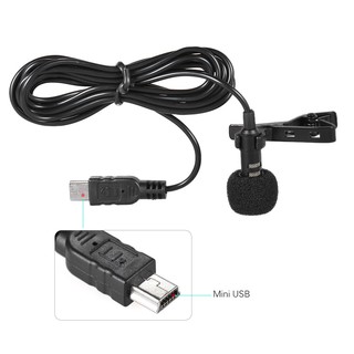 Andoer ไมโครโฟน สเตอริโอ Omni-Directional 150 ซม. Mini USB