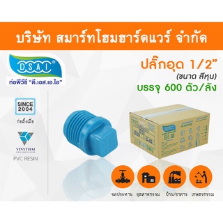 ปลั๊กอุดพีวีซี ปลั๊กอุด พีวีซี  ปลั๊กอุดPVC ปลั๊กอุด PVC  ขนาด 1/2" (4 หุน)