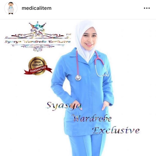 Baju Uniform Jurarawat Sister Nurse