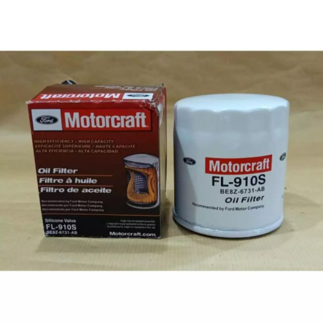 BE8Z-6731-AB/FL-910S กรองน้ํามัน Ford สําหรับ fiesta, kuga, ecosport