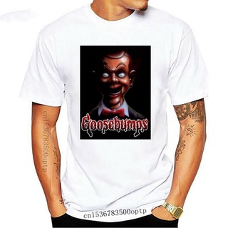 [S-5XL] เสื้อยืดแขนสั้น พิมพ์ลาย GOOSEBUMPS Slappy Scary Puppet S-3 สําหรับผู้ชาย 178205