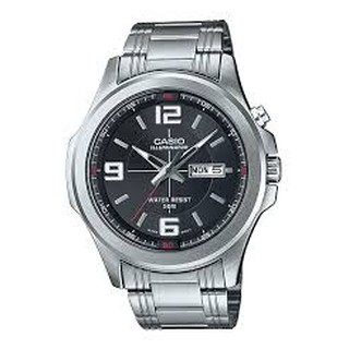 Casio Standard สีดำ  รุ่น MTP-E202D-1AVDF