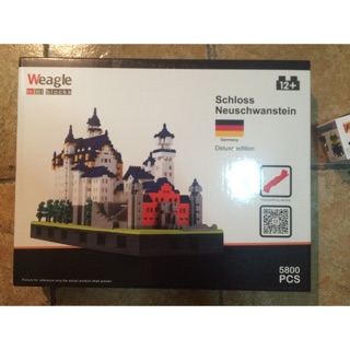 Lego nano block  ปราสาท Neuschwanstein