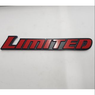 Logo Limited งาน Aluminum