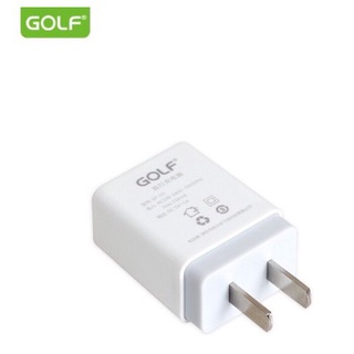 Golf รุ่น U1 หัวชาร์จ 1 USB adapter usb จ่ายไฟแรงสูงสุด1A กะทัดรัด น้ำหนักเบา พกพาสะดวก.