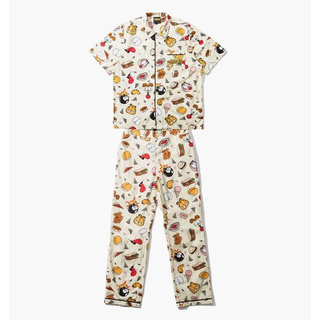 SLUM LTD - THE HUNDREDS Garfield Pajama Set Pale Yellow