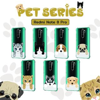 เคส สำหรับ Xiaomi Redmi Note 8 Pro Pet Series Anti-Shock Protection TPU Case