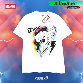 เสื้อยืดการ์ตูน ลาย มาร์เวล THOR love and thunder ลิขสิทธ์แท้ MARVEL COMICS  T-SHIRTS (MVX-199)