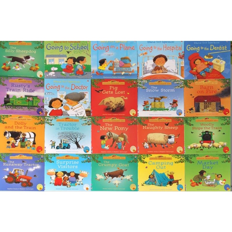 ถูกที่สุด​ ของใหม่​ หนังสือเด็ก​ นิทานเด็ก​ Usborne Farmyard Tale & First Experiences