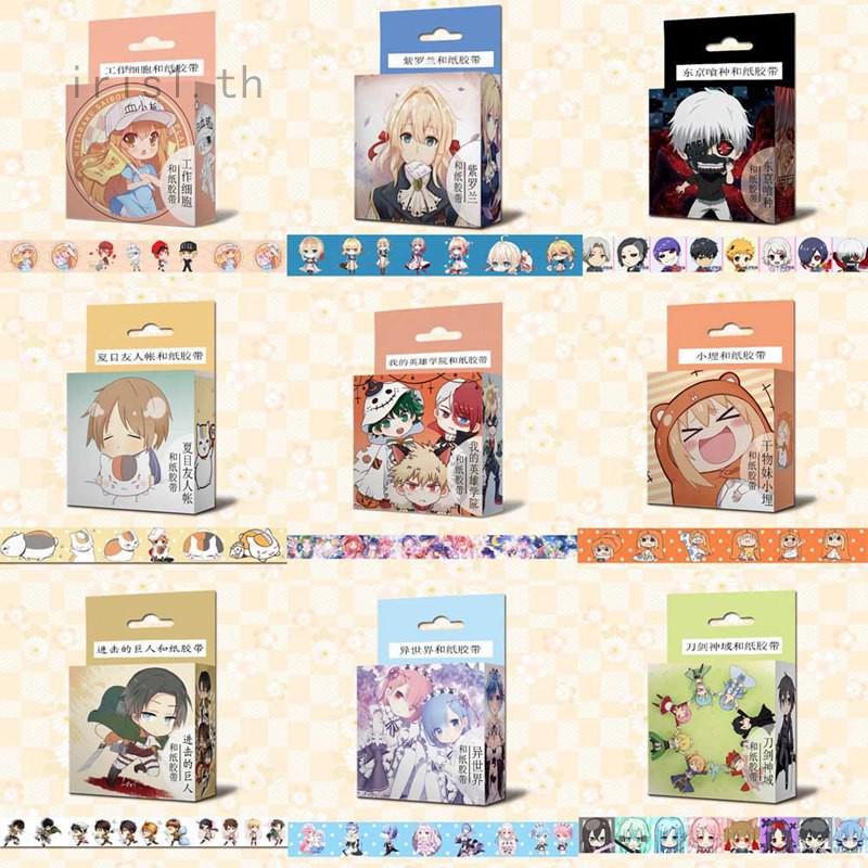 สติกเกอร์ DIY ลายการ์ตูนน่ารัก สไตล์ญี่ปุ่น สำหรับตกแต่งสมุด