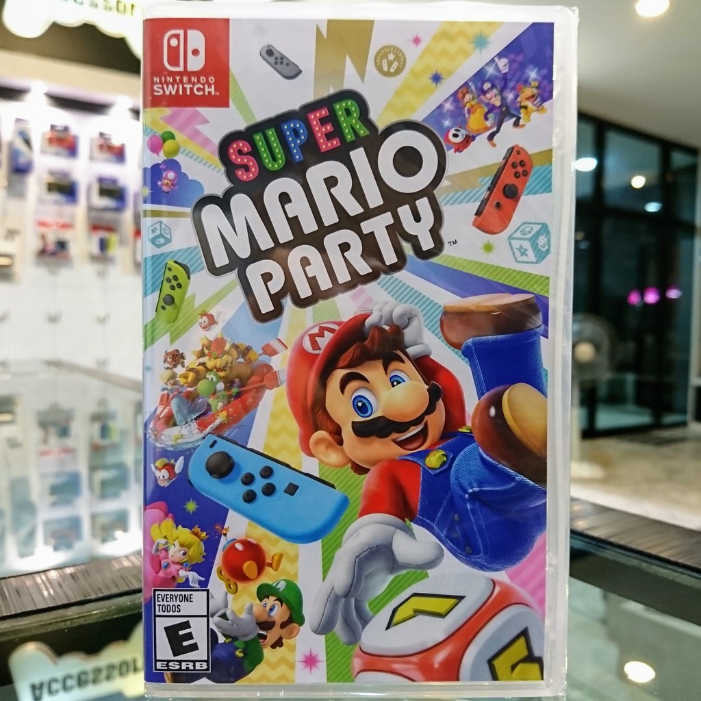 (ENG) มือ1 Super Mario Party แผ่นเกม NSW แผ่นNSW Nintendo Switch (เล่น2คนได้)
