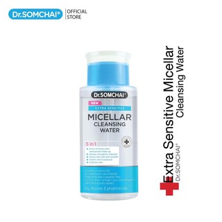 Dr.SOMCHAI micellar cleansing water 220ml.