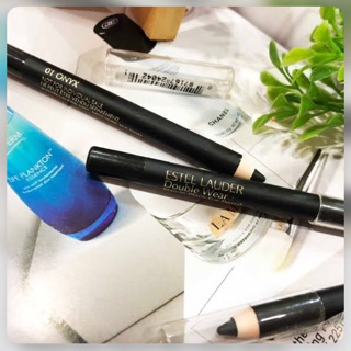 แท้💯เคาน์เตอร์ Estee Lauder Double Wear Stay-in-Place Eye Pencil 1.2g #01 Onyx สีดำเข้ม ดำสนิท กันน้ำ