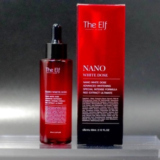 ✅ของแท้💯 มีบัตรตัวแทน ดิเอลฟ์ ใหม่ NEW The Elf Nano White Dose 60ml &amp; Nano White Booster Body Cream 100g หัวเชื้อเร่งขาว