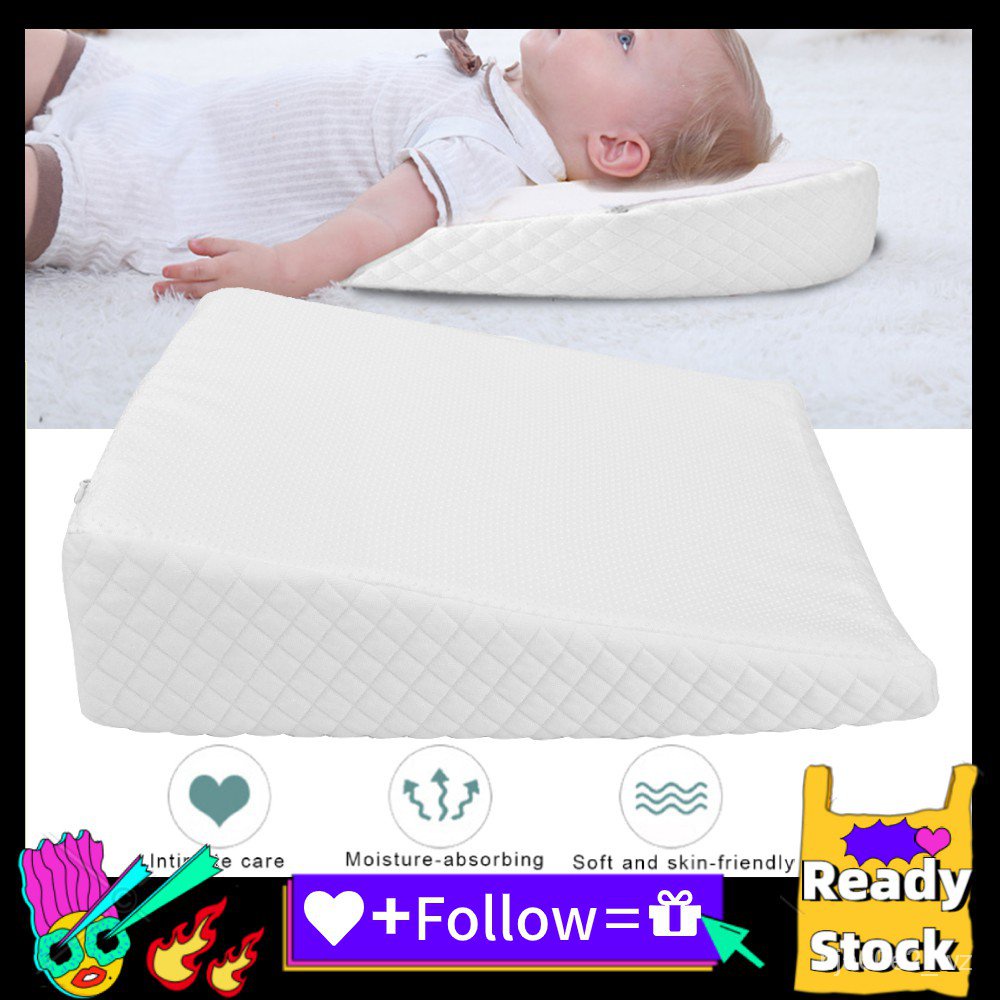Icegg Baby wedge pillow prevent flat head anti reflux vomiting