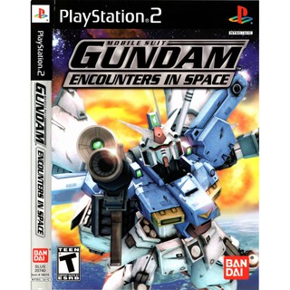 แผ่นเกมส์ Mobile Suit Gundam Encounters in Space PS2 Playstation 2 คุณภาพสูง ราคาถูก