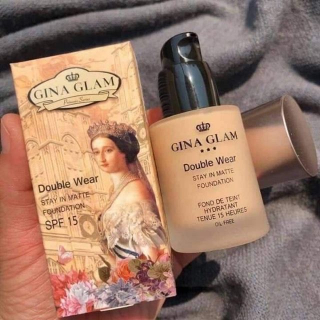 (🔥ของแท้/ส่งไว🔥)Gina Glam Double Wear รองพื้นเจ้าหญิง🌟 G45