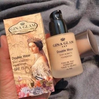 (🔥ของแท้/ส่งไว🔥)Gina Glam Double Wear รองพื้นเจ้าหญิง🌟 G45