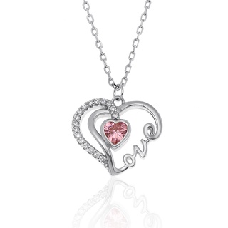 Jewelry Buffet Love in my heart Necklace สร้อยคอ จี้พร้อมสร้อยคอ สร้อยคอแฟชั่น เงินแท้925