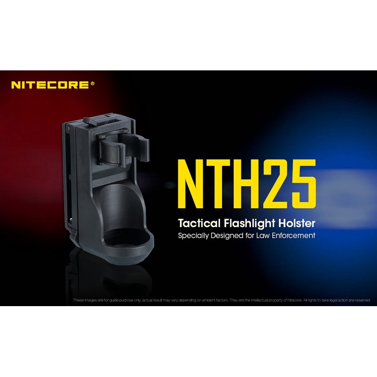 Nitecore NTH25 ที่วางไฟฉาย สําหรับไฟฉาย P26 P20 R25 MH25GTS ออกแบบมาสําหรับการควบคุมกฎหมาย