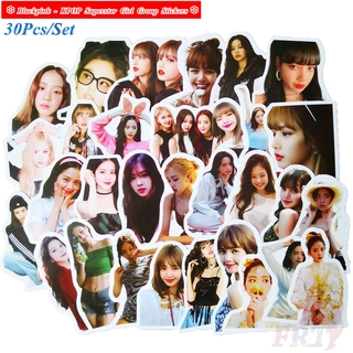 ❉ Blackpink - Series C KPOP Superstar Girl Group สติ๊กเกอร์ ❉ 30Pcs/Set DIY Decals สติ๊กเกอร์ for Album Diary Laptop Scrapbooks Skateboard