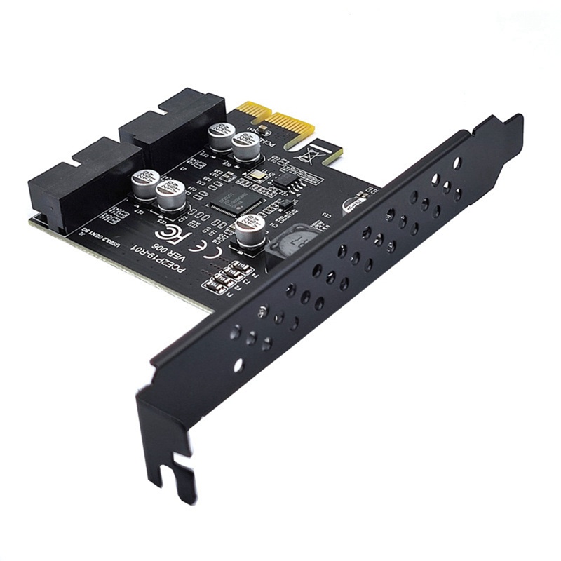 อะแดปเตอร์การ์ดขยาย USB 3.2 Pci Express Pci E เป็น 7 พอร์ต USB3 Gen1 Pci-E Extender Pci Express Card #7