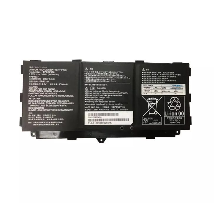 Battery Notebook FUJITSU FPB0327 FPCBP500 ARROWS Tab Q506 Q507 3.75V  9120mAh (34Wh)