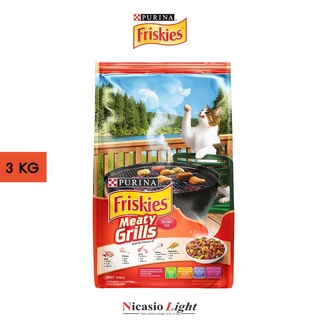 อาหารแมว FRISKIES รสปิ้งย่าง 3 KG.