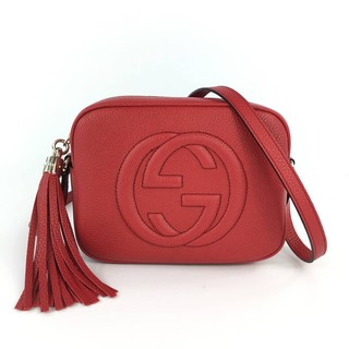 koy888_lv กระเป๋าNew Gucci soho red