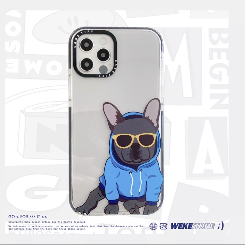 Casetify (รุ่น French bulldog)