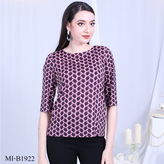 MIKIKO Blouse MI-B1922 แขนยาว IGPU20-4